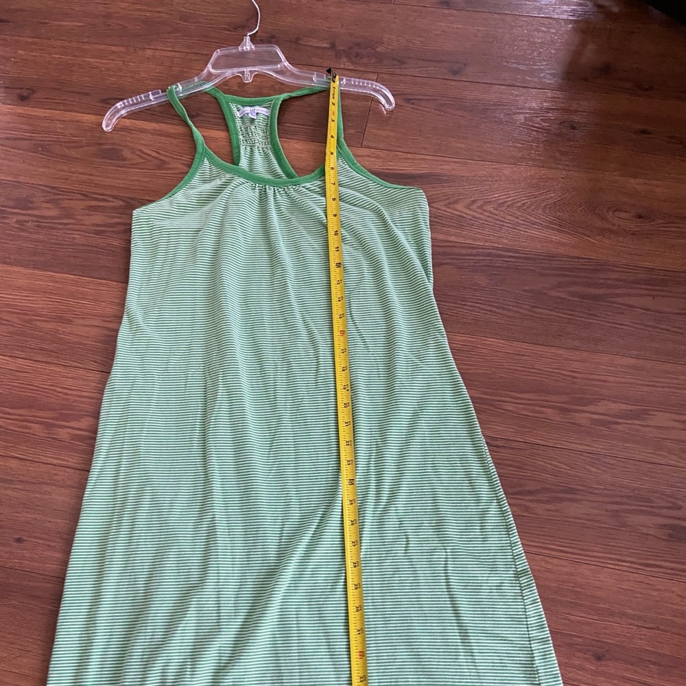 Gap green and white striped sundress, loungewear, large
